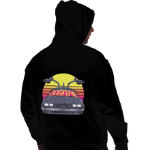 Load image into Gallery viewer, Shirts Zippered Hoodies, Unisex / Small / Black Outatime In The 80s