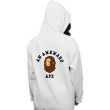 Load image into Gallery viewer, Daily_Deal_Shirts Pullover Hoodies, Unisex / Small / White An Awkward Ape