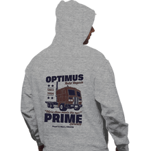 Load image into Gallery viewer, Daily_Deal_Shirts Pullover Hoodies, Unisex / Small / Sports Grey Optimus Garage
