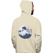 Load image into Gallery viewer, Shirts Pullover Hoodies, Unisex / Small / Sand Funky Wave