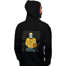 Load image into Gallery viewer, Secret_Shirts Pullover Hoodies, Unisex / Small / Black Stab Trek