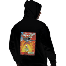 Load image into Gallery viewer, Shirts Pullover Hoodies, Unisex / Small / Black The Amazing Darkwing Duck