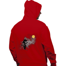Load image into Gallery viewer, Shirts Pullover Hoodies, Unisex / Small / Red Saiyan With Balloon