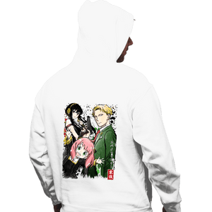 Daily_Deal_Shirts Pullover Hoodies, Unisex / Small / White Forger Family Watercolor