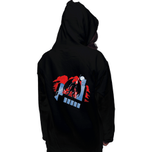 Load image into Gallery viewer, Shirts Zippered Hoodies, Unisex / Small / Black Goliath The Animated Series