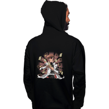 Load image into Gallery viewer, Shirts Pullover Hoodies, Unisex / Small / Black Make It Rain