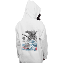 Load image into Gallery viewer, Shirts Zippered Hoodies, Unisex / Small / White Orca In Japan