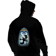 Load image into Gallery viewer, Shirts Pullover Hoodies, Unisex / Small / Black Heart Window
