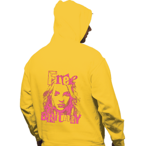Shirts Pullover Hoodies, Unisex / Small / Gold Free Britney Daisy