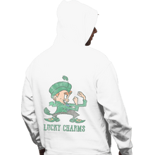 Load image into Gallery viewer, Shirts Pullover Hoodies, Unisex / Small / White Lucky Charms