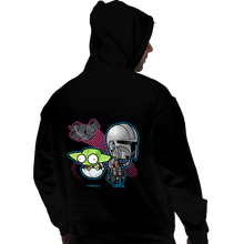 Load image into Gallery viewer, Shirts Pullover Hoodies, Unisex / Small / Black Zim Djarin