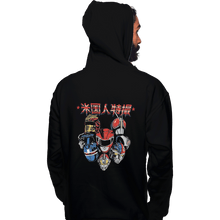 Load image into Gallery viewer, Shirts Zippered Hoodies, Unisex / Small / Black American Toku