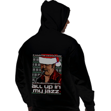 Load image into Gallery viewer, Secret_Shirts Pullover Hoodies, Unisex / Small / Black All Up In My Jazz