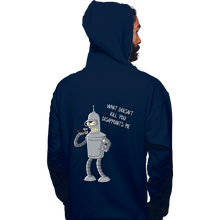 Load image into Gallery viewer, Shirts Pullover Hoodies, Unisex / Small / Navy Disappointed