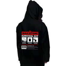 Load image into Gallery viewer, Daily_Deal_Shirts Pullover Hoodies, Unisex / Small / Black Nakatomi Survival Kit