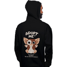 Load image into Gallery viewer, Shirts Pullover Hoodies, Unisex / Small / Black Adopt Me