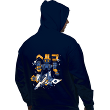 Load image into Gallery viewer, Secret_Shirts Pullover Hoodies, Unisex / Small / Navy Space Troubles