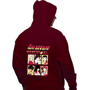 Daily_Deal_Shirts Pullover Hoodies, Unisex / Small / Maroon Golden Boy