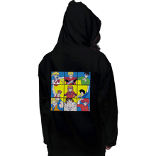 Load image into Gallery viewer, Daily_Deal_Shirts Pullover Hoodies, Unisex / Small / Black The Anime Heart Of A 90s Kid