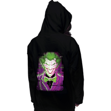 Load image into Gallery viewer, Daily_Deal_Shirts Pullover Hoodies, Unisex / Small / Black Glitch Joker