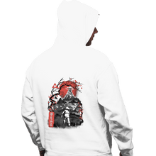 Load image into Gallery viewer, Daily_Deal_Shirts Pullover Hoodies, Unisex / Small / White Sumie Awakening