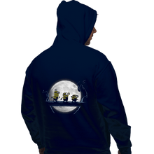 Load image into Gallery viewer, Shirts Pullover Hoodies, Unisex / Small / Navy Hakuna Banana