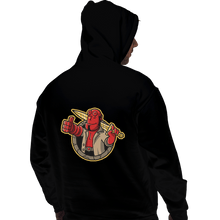 Load image into Gallery viewer, Shirts Pullover Hoodies, Unisex / Small / Black The Right Hand Of Approval