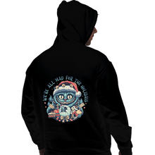 Load image into Gallery viewer, Secret_Shirts Pullover Hoodies, Unisex / Small / Black Christmas Cat