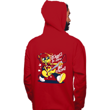 Load image into Gallery viewer, Secret_Shirts Pullover Hoodies, Unisex / Small / Red Jammer Lammy