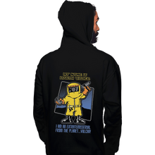 Load image into Gallery viewer, Shirts Zippered Hoodies, Unisex / Small / Black Vulcan Vader
