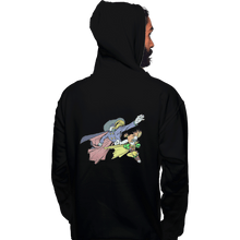 Load image into Gallery viewer, Shirts Pullover Hoodies, Unisex / Small / Black The Duck Knight