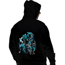 Load image into Gallery viewer, Shirts Pullover Hoodies, Unisex / Small / Black Fusions