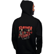 Load image into Gallery viewer, Daily_Deal_Shirts Pullover Hoodies, Unisex / Small / Black Slasher Club