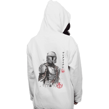 Load image into Gallery viewer, Shirts Zippered Hoodies, Unisex / Small / White Din Djarin