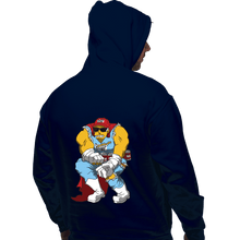 Load image into Gallery viewer, Daily_Deal_Shirts Pullover Hoodies, Unisex / Small / Navy Duff Knight