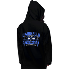 Load image into Gallery viewer, Shirts Pullover Hoodies, Unisex / Small / Black Umbrella Alumni