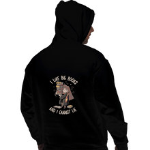 Load image into Gallery viewer, Shirts Zippered Hoodies, Unisex / Small / Black I Like Big Books