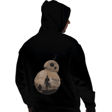 Load image into Gallery viewer, Shirts Pullover Hoodies, Unisex / Small / Black Rolling Through Space