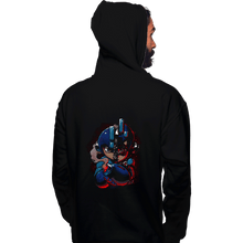 Load image into Gallery viewer, Secret_Shirts Pullover Hoodies, Unisex / Small / Black Mega-Terminator