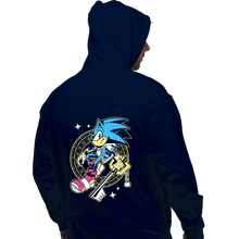 Load image into Gallery viewer, Daily_Deal_Shirts Pullover Hoodies, Unisex / Small / Navy Sonic Kingdom Hearts
