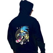 Load image into Gallery viewer, Daily_Deal_Shirts Pullover Hoodies, Unisex / Small / Navy Sonic Kingdom Hearts
