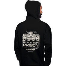 Load image into Gallery viewer, Shirts Pullover Hoodies, Unisex / Small / Black Prison Security Robots