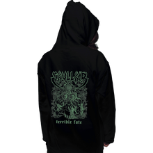 Load image into Gallery viewer, Shirts Pullover Hoodies, Unisex / Small / Black Terrible Fate