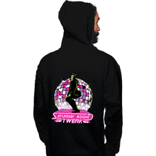 Load image into Gallery viewer, Secret_Shirts Pullover Hoodies, Unisex / Small / Black She Twerk
