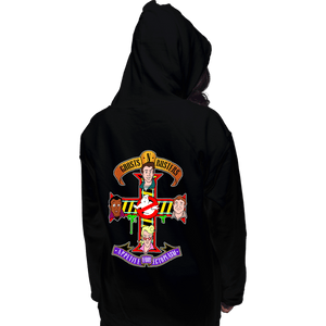 Daily_Deal_Shirts Pullover Hoodies, Unisex / Small / Black Ghosts N Busters