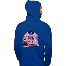 Load image into Gallery viewer, Daily_Deal_Shirts Pullover Hoodies, Unisex / Small / Royal Blue Anime At Home