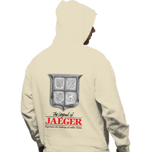 Load image into Gallery viewer, Shirts Pullover Hoodies, Unisex / Small / Sand The Legend Of Jaeger