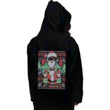 Load image into Gallery viewer, Shirts Zippered Hoodies, Unisex / Small / Black Ugly Sweater Ugly Sweater