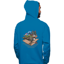 Load image into Gallery viewer, Shirts Zippered Hoodies, Unisex / Small / Royal Blue Kawaii Full Team