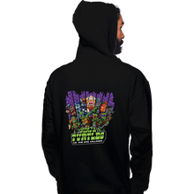 Load image into Gallery viewer, Daily_Deal_Shirts Pullover Hoodies, Unisex / Small / Black TMNT Vs The NYC Villains